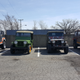 My friends came over in their Jeep CJs to send me off.